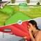 Inflatable Camping Sleeping Pad with 4 inch Thickness, Quick Inflation and 2-in-1 Bag